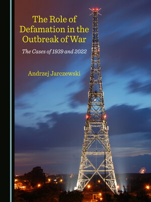 cover image of The Role of Defamation in the Outbreak of War